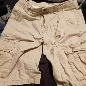 Boys Tan Cargo Shorts Urban Pipeline Waist 16
